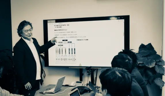 ステークホルダーと対話する様子